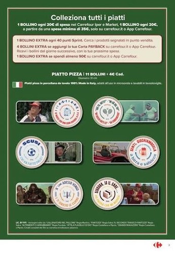 Collezione pizzesca piatti - collezione,