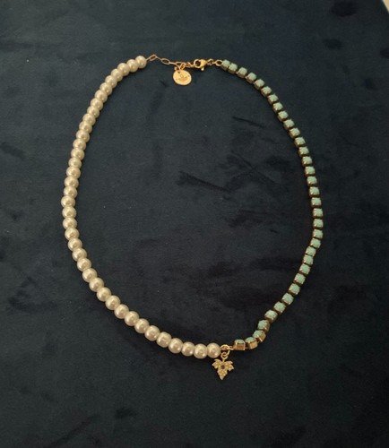 Collana mezza perla - mezza,