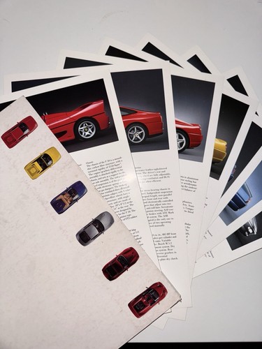 Brochure ferrari 1997 f355 - brochure, /