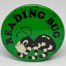 Vintage Reading Bug Lanyard