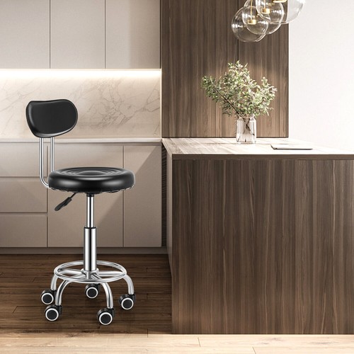 Sgabello rotelle con - sgabello, a
