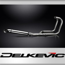 Silenziatore inox scarico completo 2-1 410mm scarico Kawasaki Z400 A/D/S 1974-1977