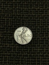 Rara Micro moneta 50 lire