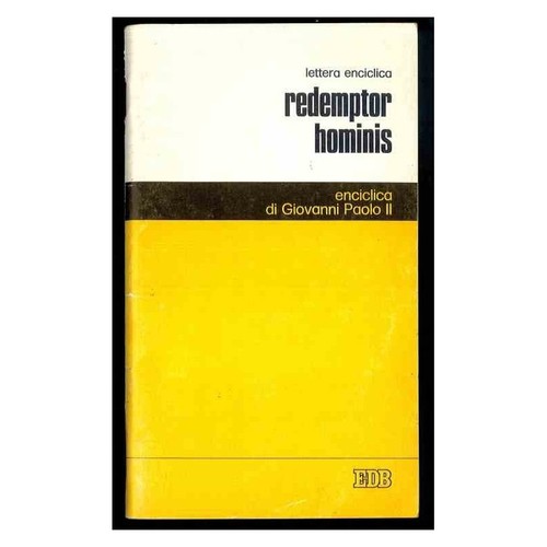 Redemptor hominis lettera - redemptor,