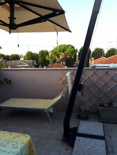 Ombrellone per giardino a braccio laterale 3m x 2m colore beige 