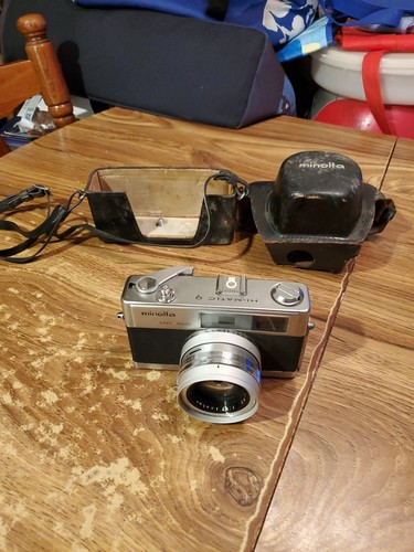 Minolta matic fotocamera - minolta, hi-matic