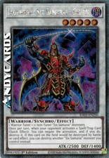 LEGENDARY SIX SAMURAI - SHI EN • Segreta Platino • RA03 EN250 • 1Ed • Yugioh!