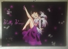 Betty Boop quadretto decoupage su legno cm 42x30
