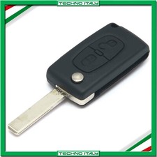 ✅GUSCIO CHIAVE TELECOMANDO PEUGEOT 206 207 306 307 407 CITROEN 2 TASTI PEUG-01✅