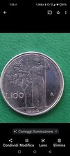 ITALIA - MONETA 100 Lire Piccole 1990- Rara-