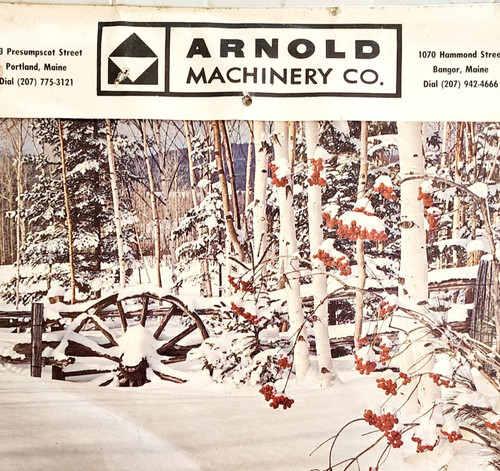 Calendario arnold machinery - arnold,