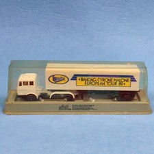 EFSI VINTAGE MERCEDES CAMION TIR RIMORCHIO PROMOZIONALE PROMO BANDAG 1989 TOUR -