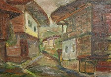 Dipinto ad olio vintage