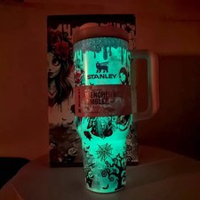 STANLEY| 40 OZ| Bicchiere Quencher Luxe H2.0 FlowState | Pelle di serpente pietra pallida AUTENTICO