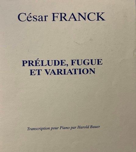Franck piano sheet music - franck,