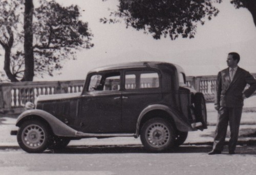 Foto napoli 1952 - napoli, auto