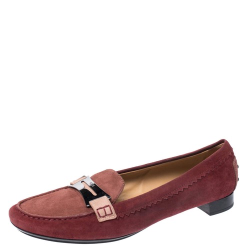 Mocassini tods red suede - tods,