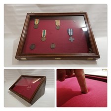 Wooden case display case for