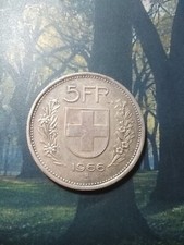 Svizzera:1966-moneta di 5