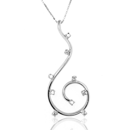 Collana fantasia oro - fantasia, bianco