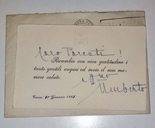 Biglietto di Auguri Reali