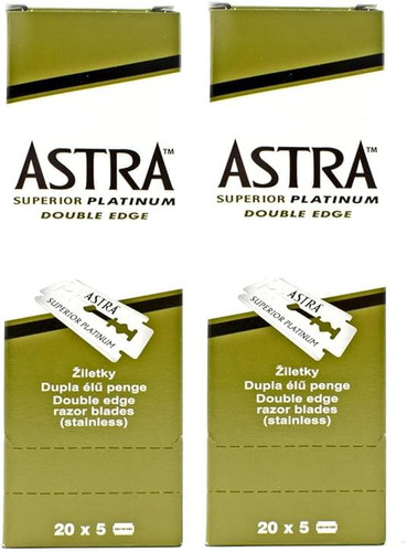 Lamette barba astra - astra, verdi