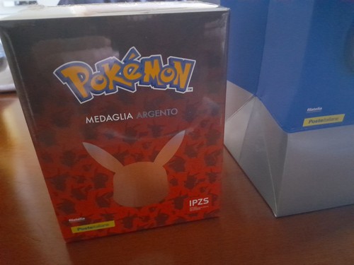 Pokemon medaglia argento - pokemon,