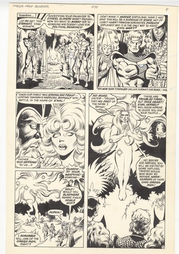 Omega uomo 4 fumetto - uomo, pg