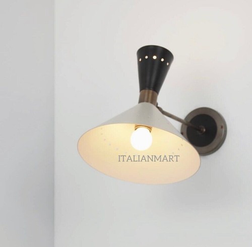 Lampada parete diabolo cono - da,