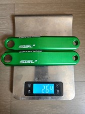 cannondale hollowgram sisl2 175mm anodo verde pedivella guarnitura bracci