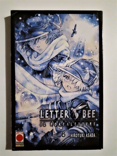 Manga letter bee - letter, 6