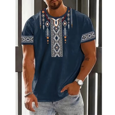 T-Shirt Da Uomo Girocollo Con