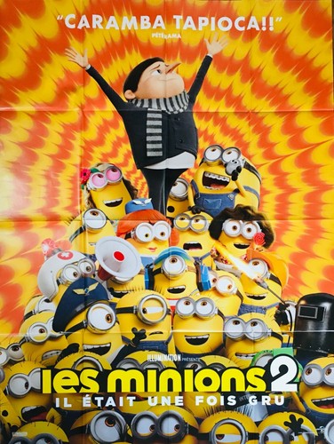 Affiche cinéma les minions - affiche,