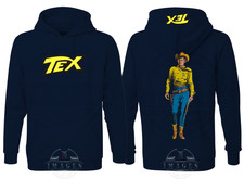 FELPA TEX WILLER CON CAPPUCCIO HOODIES TEX FUMETTO ARCADE GAMES FILM CARTOON