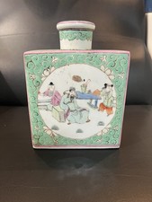 Porcellana Cinese Con Decori A Mano Di Scene Di Vita Antica