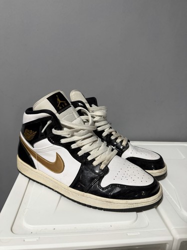Jordan mid patent nero - jordan,