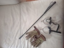 Equitazione Speroni Frustino Guanti