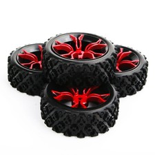 4 pezzi 1:10 RC gomma rally