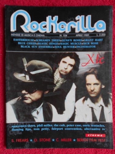 Rivista rockerilla 104 1989 - rivista, 104/1989