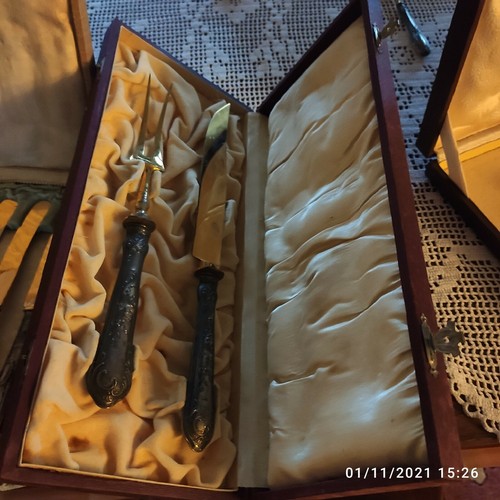 Coppia forchettone coltello - forchettone,