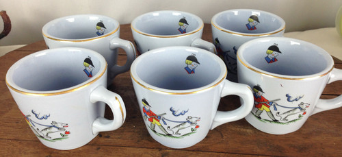 Tazze vintage buffalo cina - 6,