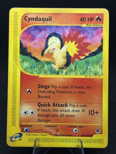 Cyndaquil 104 165 expedition - cyndaquil,