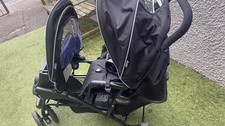 Graco Stadium Duo Passeggino Tandem con Click Connect - Nero/Grigio