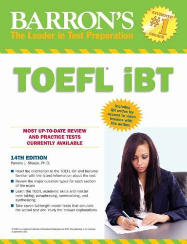Barron toefl ibt - ibt,, 14th