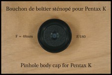 Bouchon modifié sténopé /