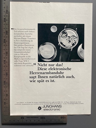 Orologio junghans electronic - junghans,