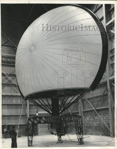 Foto stampa 1956 antenna radar
