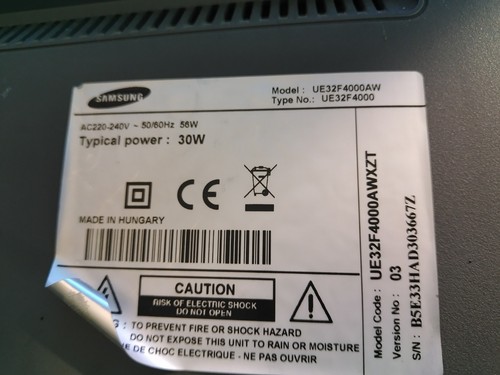 Ue32f4000aw kit schede - ue32f4000aw,