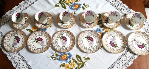 Set tè vintage inglese - da,