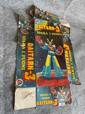 ROBOT DAITARN 3 SPARA I PUGNI ALES AL-ES COPERCHIO SCATOLA VUOTA Daitan